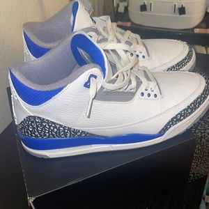 Retro 3 racer blue